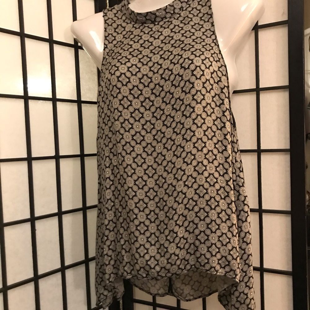 Lovely and feminine Zara woman drape shirt- Medium